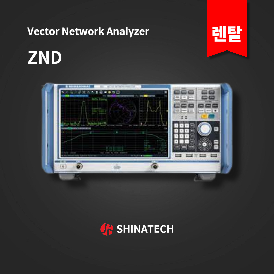 [중고] [1개월렌탈] 로데슈바르즈 벡터 네트워크 분석기 ZND