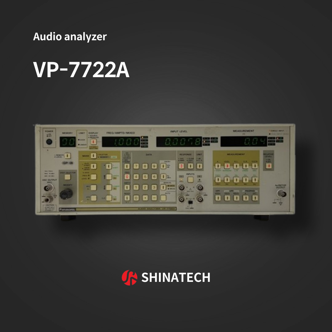 [중고] 파나소닉 오디오 애널라이저 VP-7722A